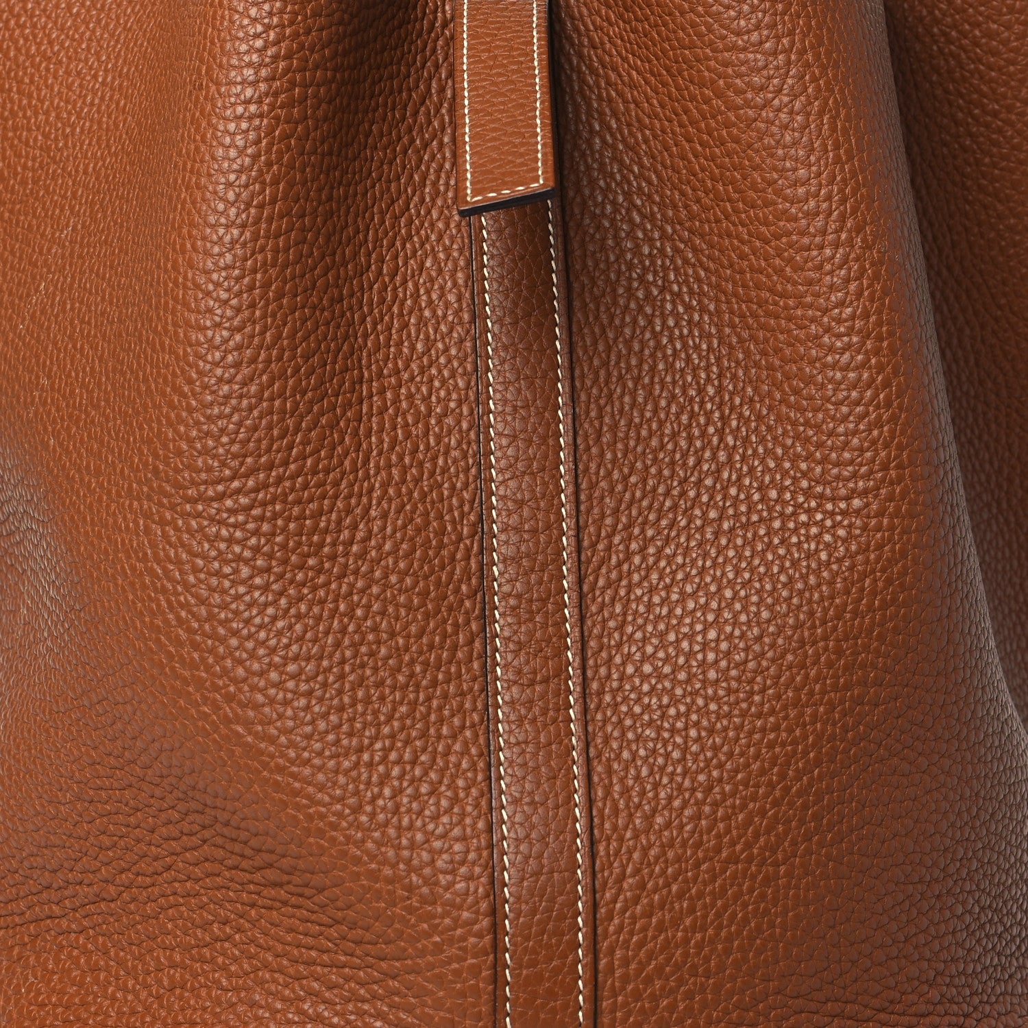 Hermes Taurillon Clemence Picotin 22 MM Gold 8 of 14