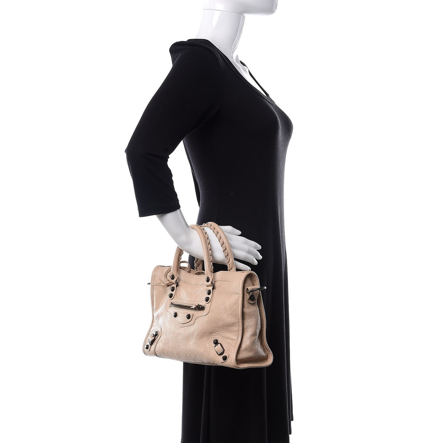 Agneau Classic Hardware S City Beige Praline