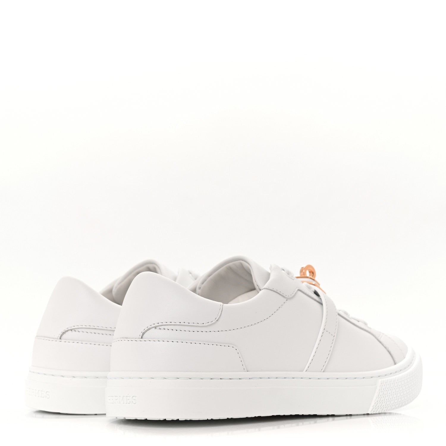 Hermes Calfskin Day Sneakers 36 White 4 of 8