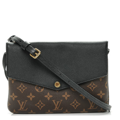 Louis Vuitton Monogram Twice Pochette Black 1 of 7