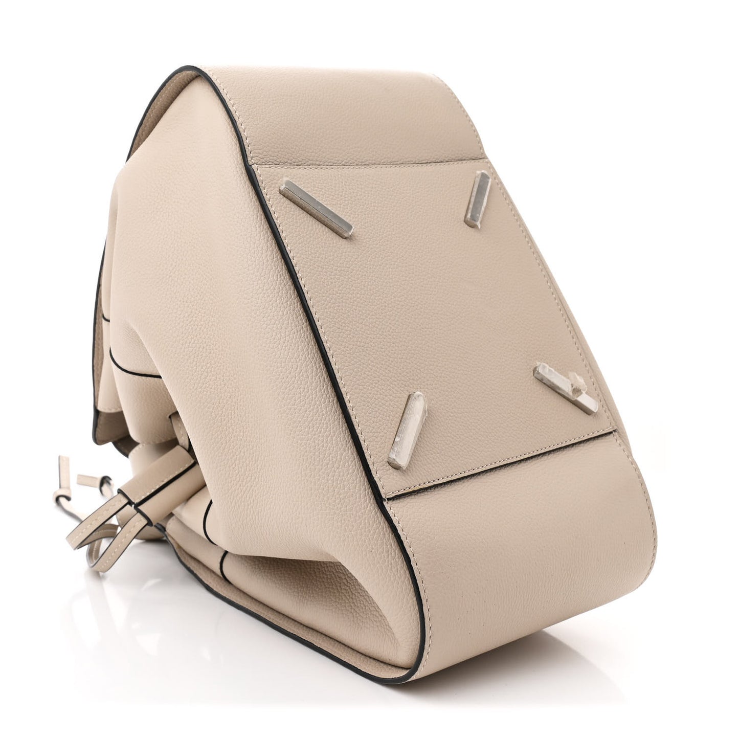 Calfskin Medium Hammock Shoulder Bag Light Oak