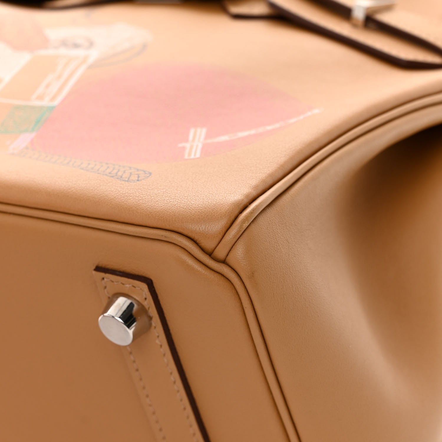 Hermes Swift In & Out Birkin 25 Biscuit 12 of 21
