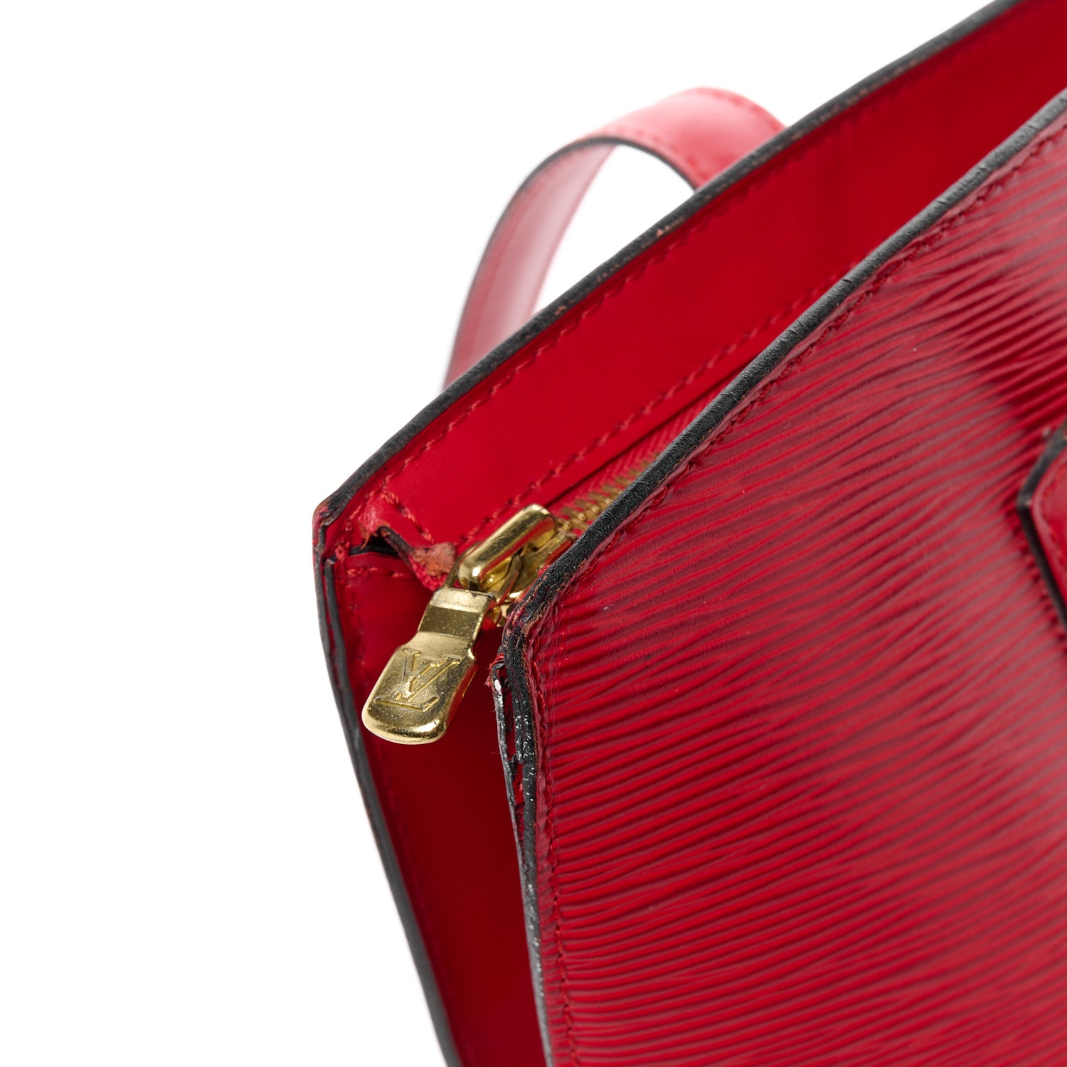 Louis Vuitton Epi Saint Jacques GM Castillan Red 13 of 13