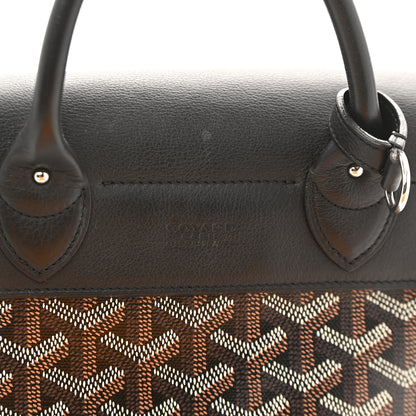 Goyard Goyardine Calfskin Mini Alpin Backpack Black 5 of 9
