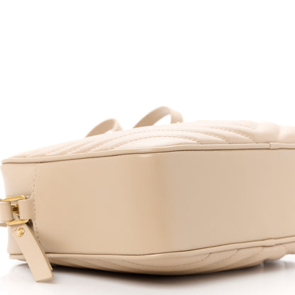 Saint Laurent Calfskin Matelasse Monogram Lou Camera Bag Dark Beige 9 of 10