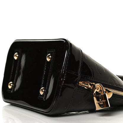 Louis Vuitton Vernis Alma BB Amarante 9 of 13