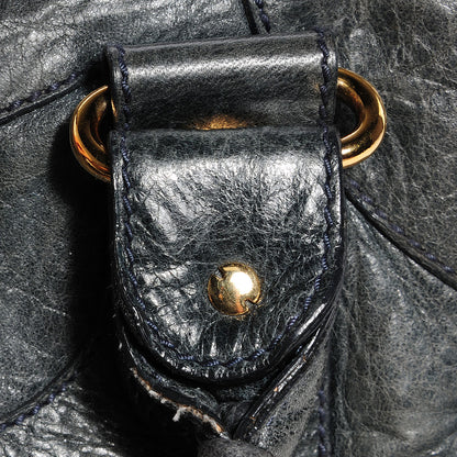 Balenciaga Chevre Giant 21 Gold Hardware Brief Anthracite 8 of 12