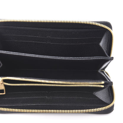 Louis Vuitton Empreinte Zippy Wallet Black 5 of 9