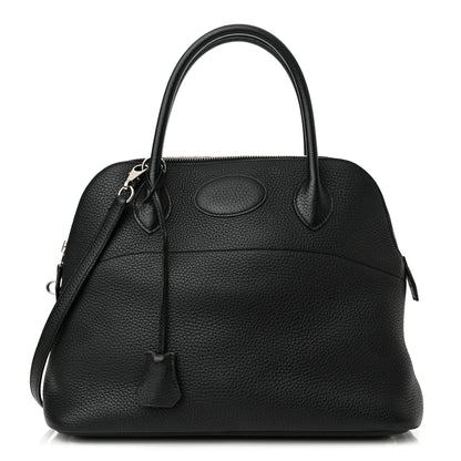 Hermes Taurillon Clemence Bolide 31 Black 1 of 12
