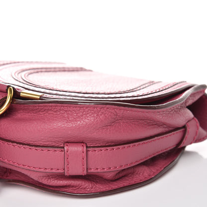 Chloe Calfskin Mini Marcie Round Crossbody Bag Dreamy Pink 10 of 12
