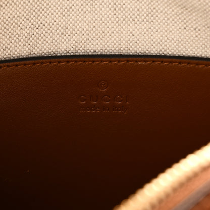 Gucci Calfskin GG Matelasse Shoulder Bag Peanut Brown Natural 6 of 9