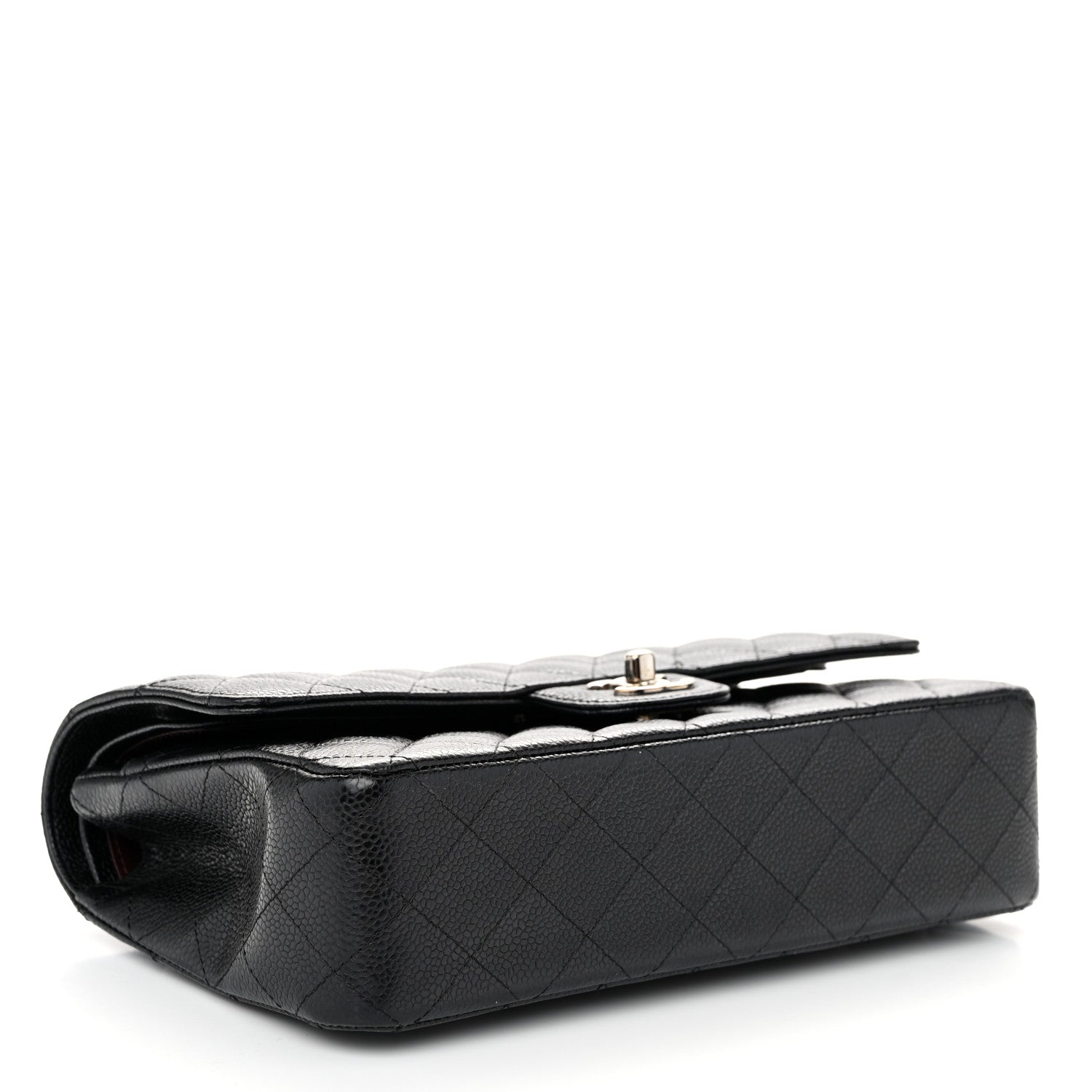 Chanel Caviar Quilted Medium Double Flap Black 4 of 12