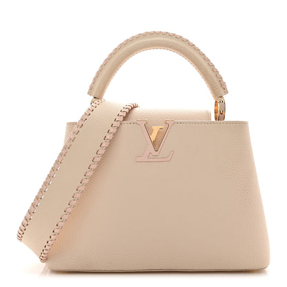 Louis Vuitton Taurillon Capucines BB Cream Beige Pearly Pink 1 of 10
