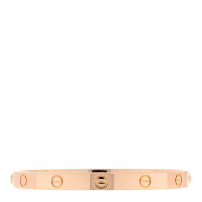 Cartier 18K Pink Gold LOVE Bracelet 18 2 of 3