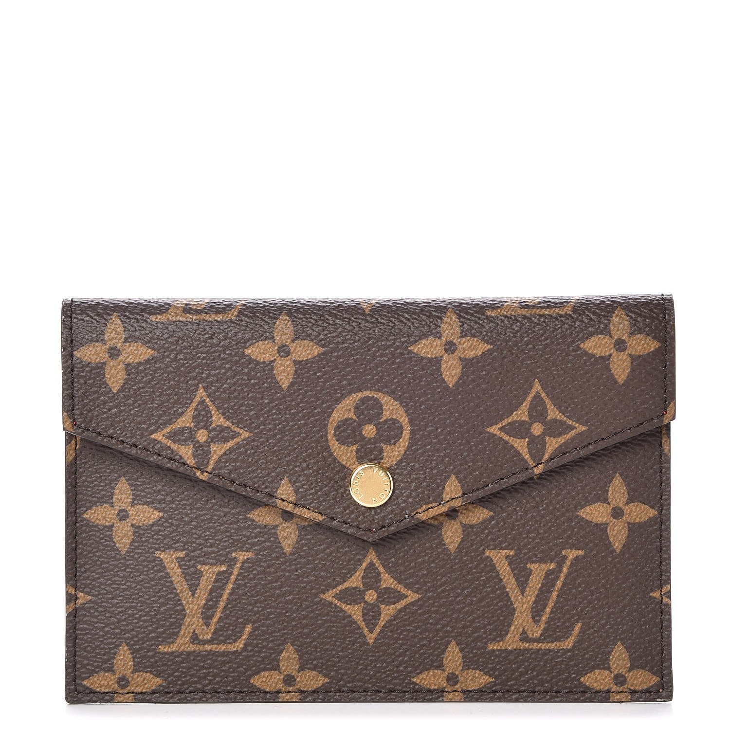 Louis Vuitton Monogram Daily Organizer Envelope Insert Red 1 of 7