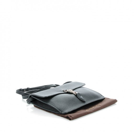 Gucci Grand Prix Calfskin Jackie Convertible Shoulder Bag Black 4 of 7