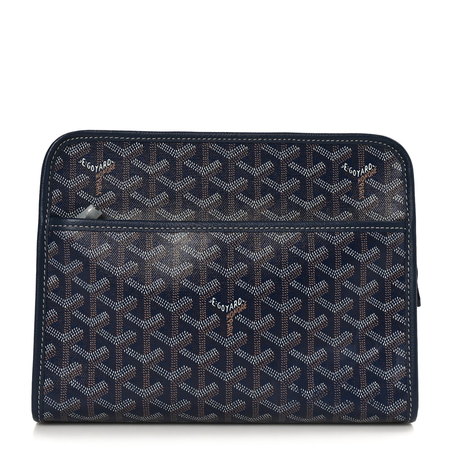 Goyardine Jouvence Toiletry Pouch Navy