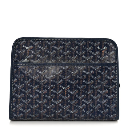 Goyard Goyardine Jouvence Toiletry Pouch Navy 1 of 9