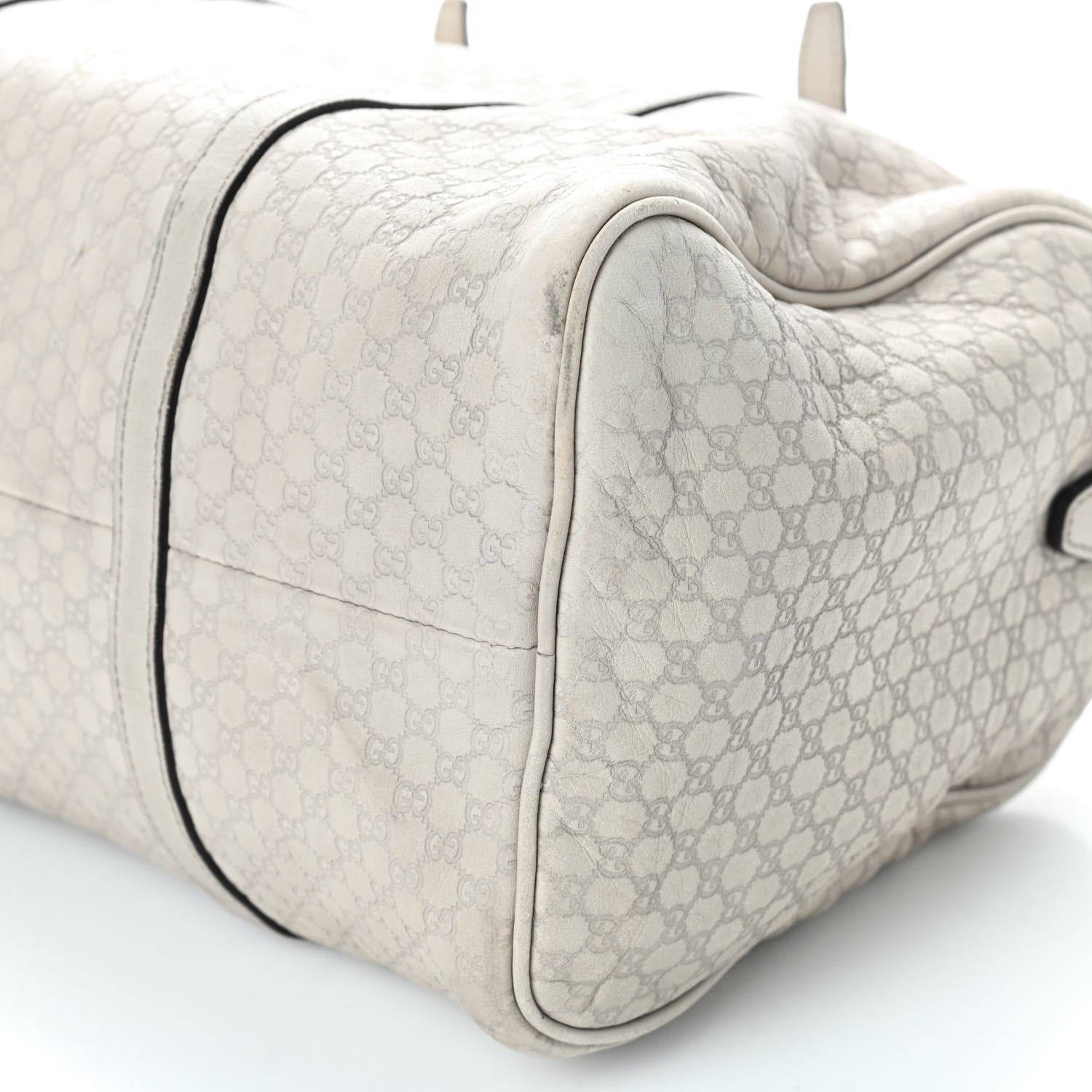 Gucci Soft Microguccissima Medium Nice Boston Off White 7 of 12