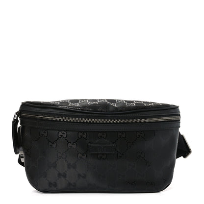 Gucci Imprime Monogram Belt Bag Black 1 of 9