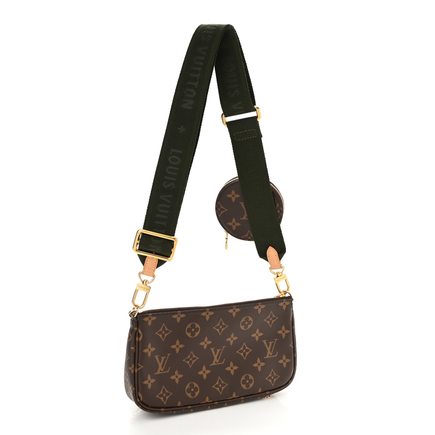 Louis Vuitton Monogram Multi Pochette Accessories Kaki 3 of 9