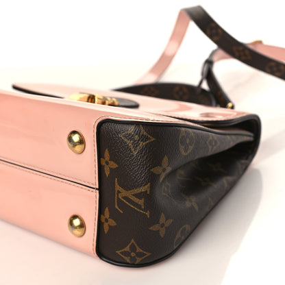 Louis Vuitton Patent Calfskin Monogram Cherrywood PM Rose Ballerine 7 of 8