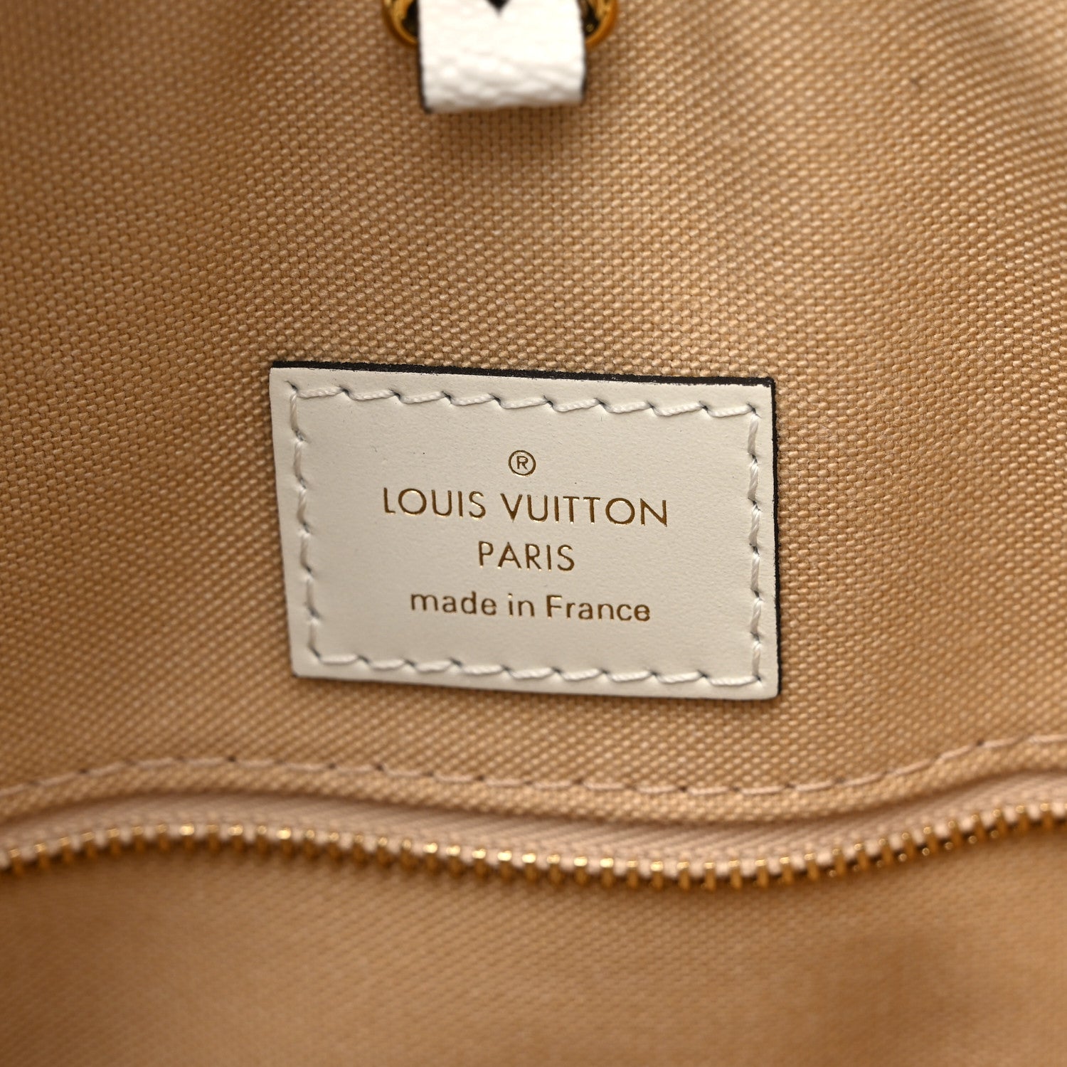 Louis Vuitton Monogram Giant Onthego GM Kaki Beige 6 of 10