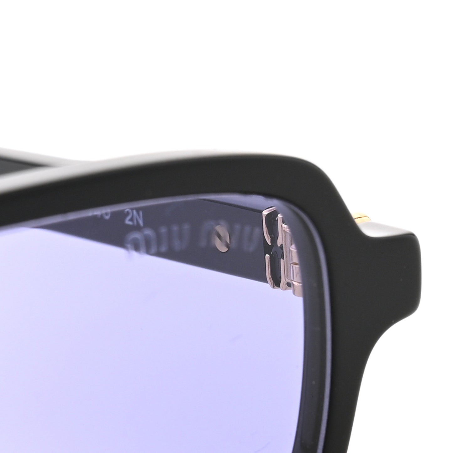 Acetate Rectangle Regard Sunglasses SMU11Z Black