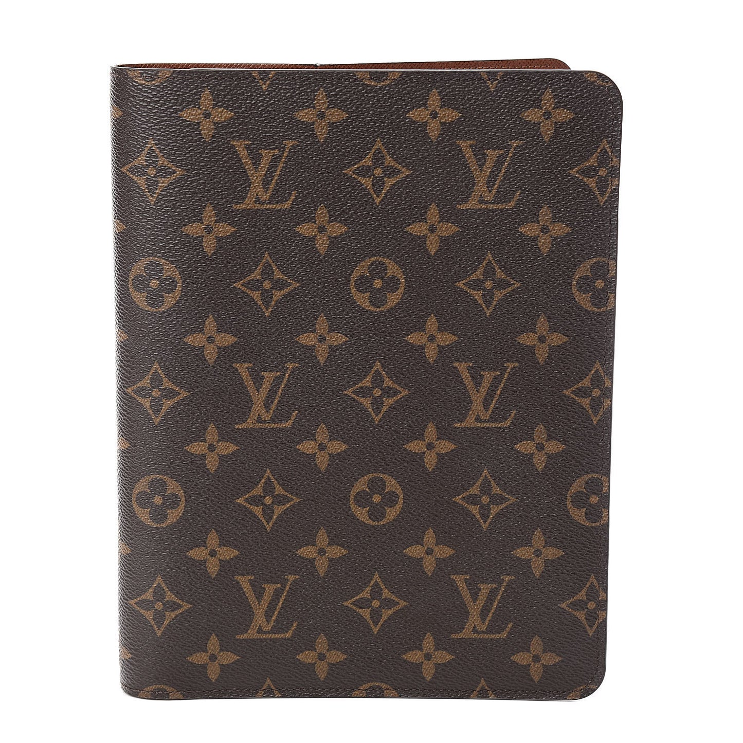 Monogram Desk Agenda Cover
