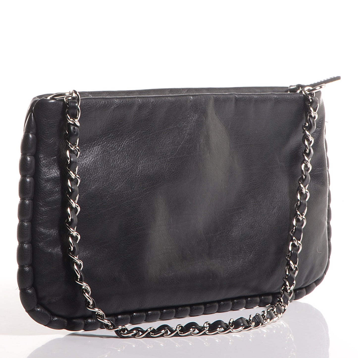 Calfskin On the Bund Pochette Black