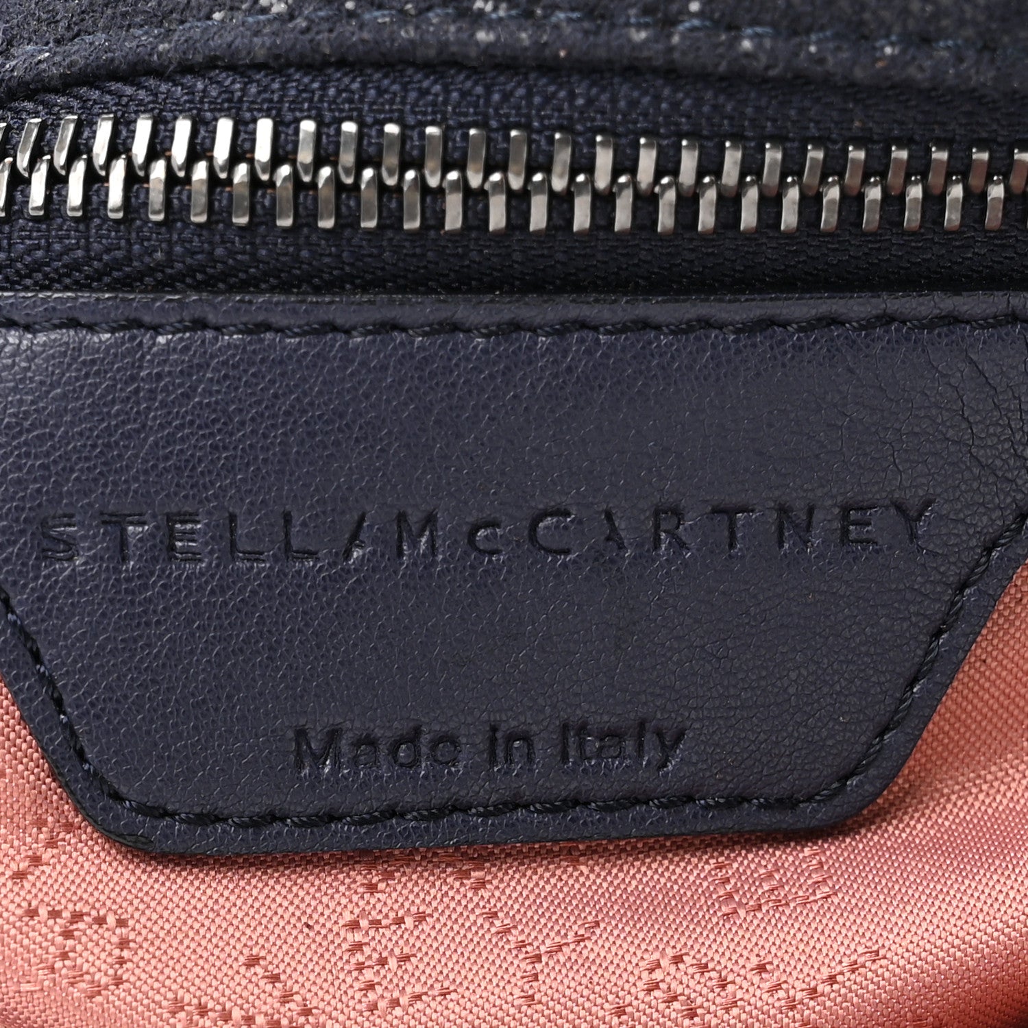 Stella McCartney Shaggy Deer Small Falabella Blue 6 of 14