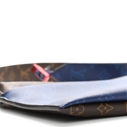 Louis Vuitton Monogram Small Outdoor Pouch Pacific Blue 7 of 8