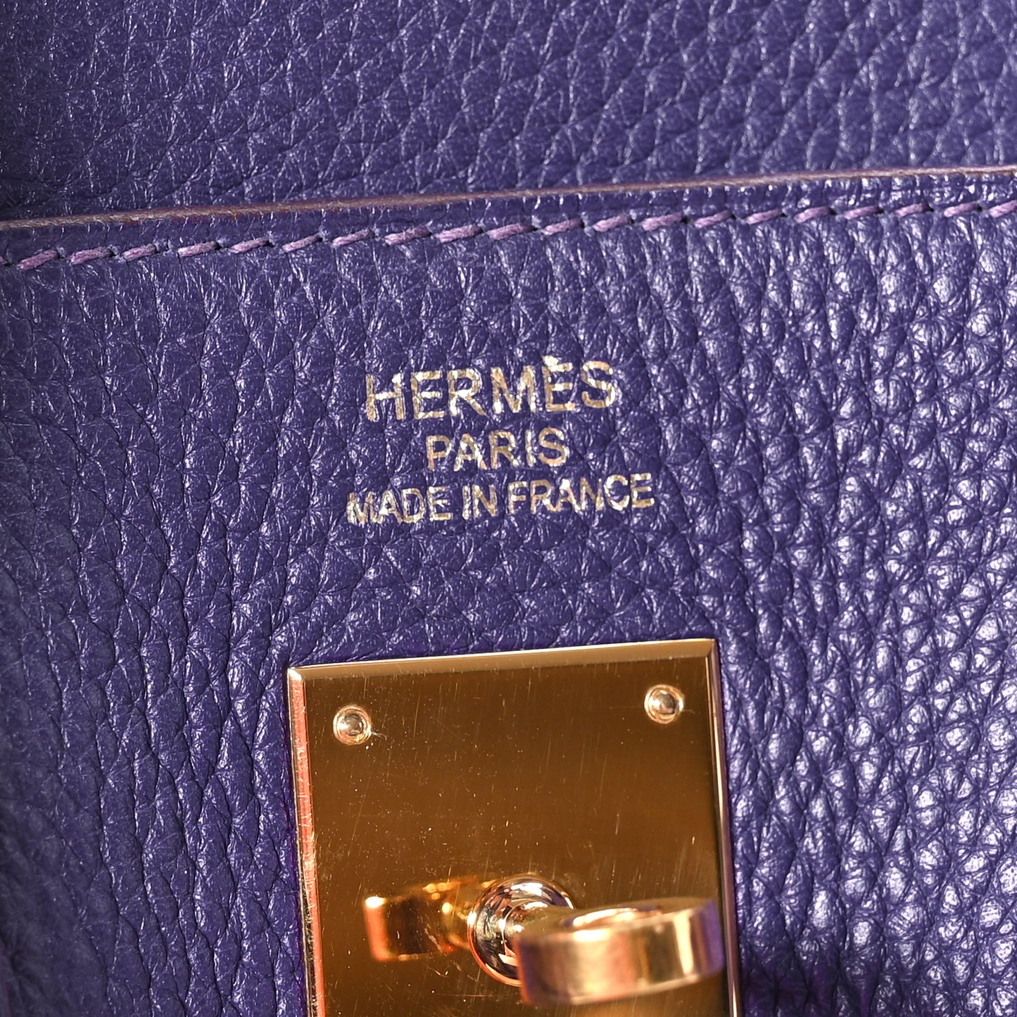 Taurillon Clemence Birkin 35 Iris