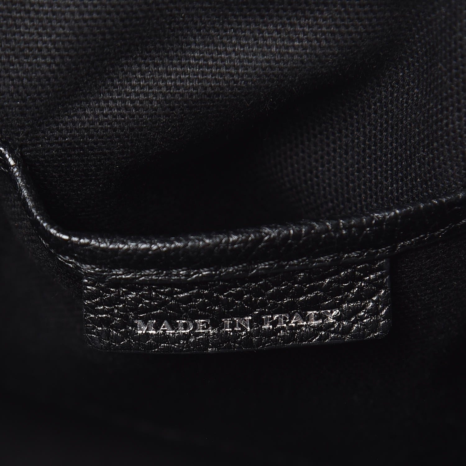 Burberry Goatskin Link Print Baby Banner Tote Black 7 of 9