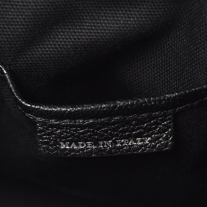 Burberry Goatskin Link Print Baby Banner Tote Black 7 of 9