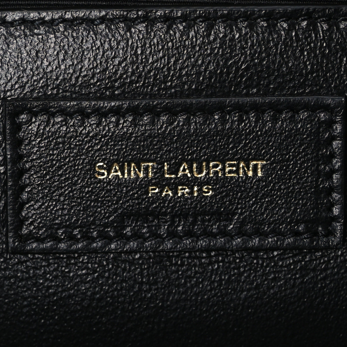 Lambskin Matelasse Monogram Small Jamie 4.3 Black