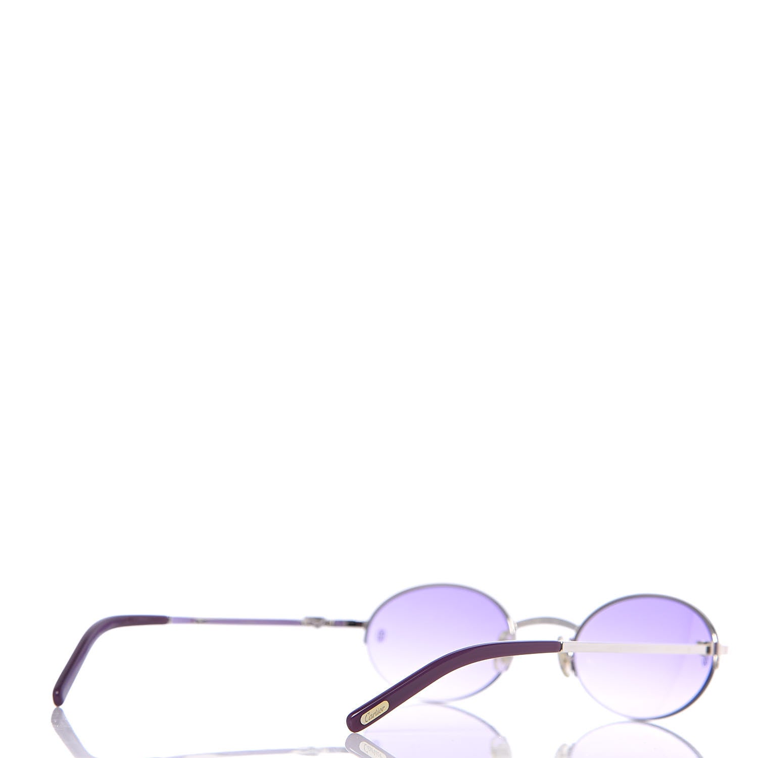 Cartier Amethyst Oval Sunglasses T8100512 Purple 4 of 8