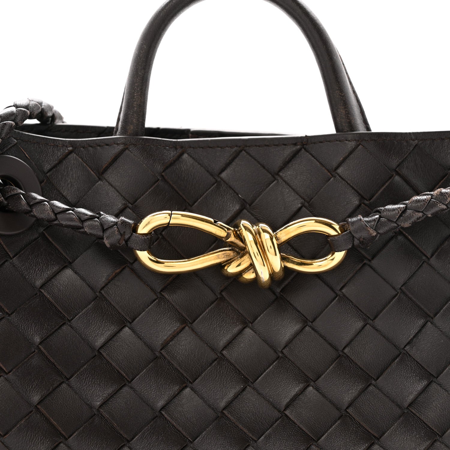 Bottega Veneta Nappa Intrecciato Small Andiamo Shoulder Bag Fondant 7 of 12