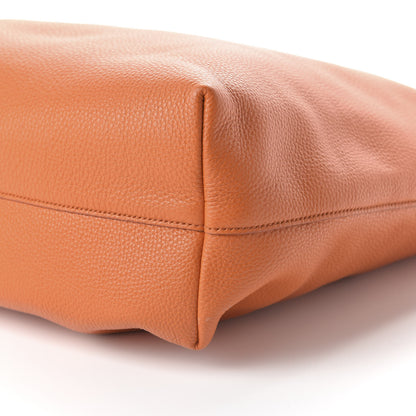 Prada Vitello Daino Tote Papaya 7 of 10