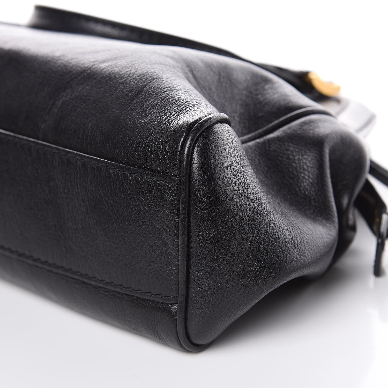 Gucci Calfskin Medium Re(Belle) Top Handle Bag Black 10 of 16