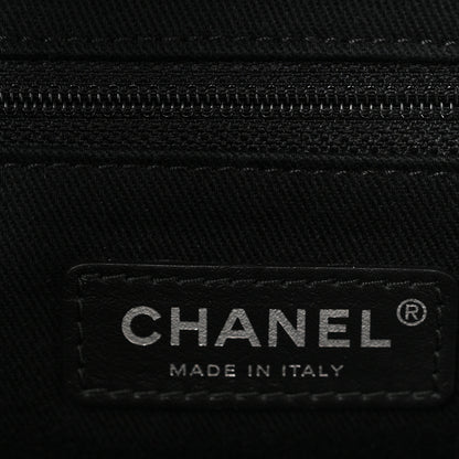 Chanel Canvas Extra Large Double Face Shopping Tote Black 6 of 10