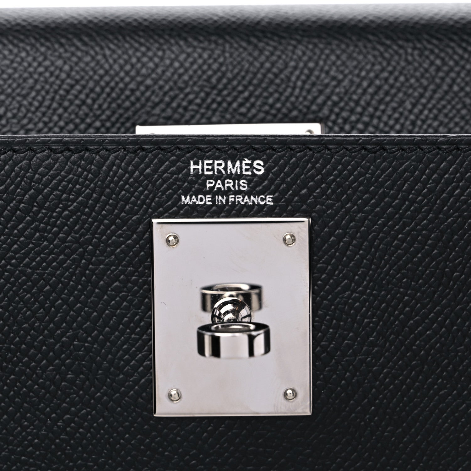 Hermes Epsom Kelly Sellier 28 Black 6 of 10