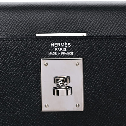 Hermes Epsom Kelly Sellier 28 Black 6 of 10