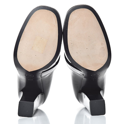 Chanel Patent CC Pumps 39.5 Black 5 of 10