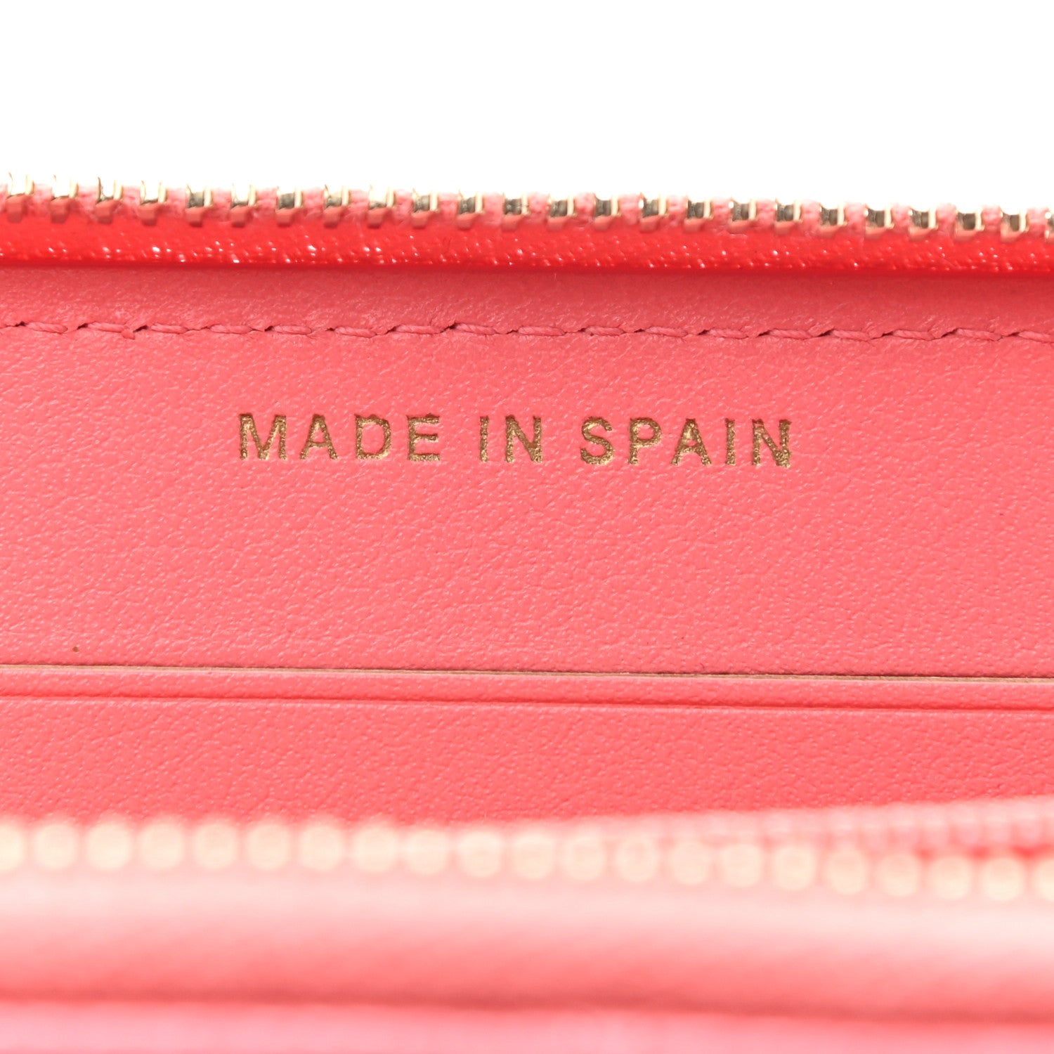 Chanel Caviar Quilted Medium Zip Around Wallet Pink 7 of 10