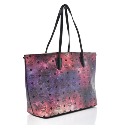 MCM Galaxy Visetos Medium Shopper Tote Multicolor 4 of 8