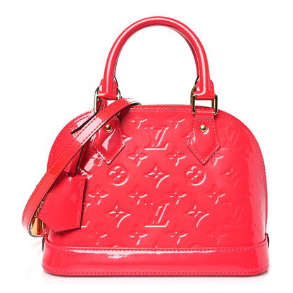 Louis Vuitton Vernis Alma BB Hot Pink 1 of 9