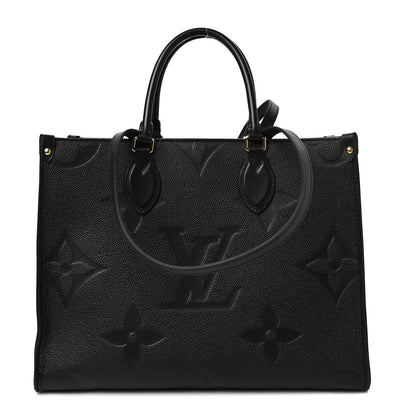 Louis Vuitton Empreinte Monogram Giant Onthego MM Black 1 of 7