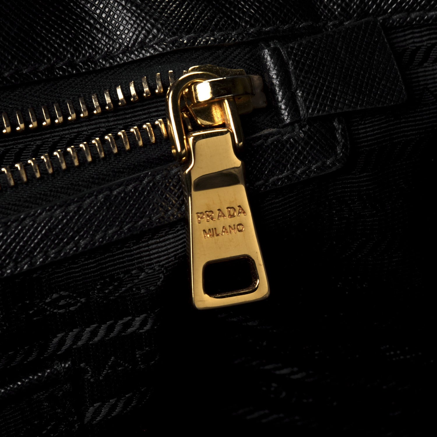 Prada Saffiano Lux Large Tote Black 7 of 7