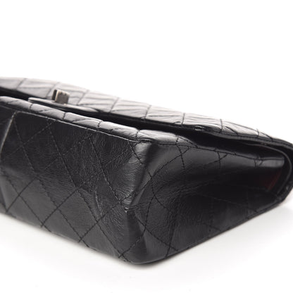 Chanel Aged Calfskin Quilted 2.55 Reissue 226 Flap Black 6 of 10